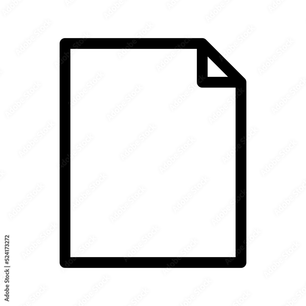 File Icon Vector Symbol Design Illustration File Icon Vector Symbol Design Illustration