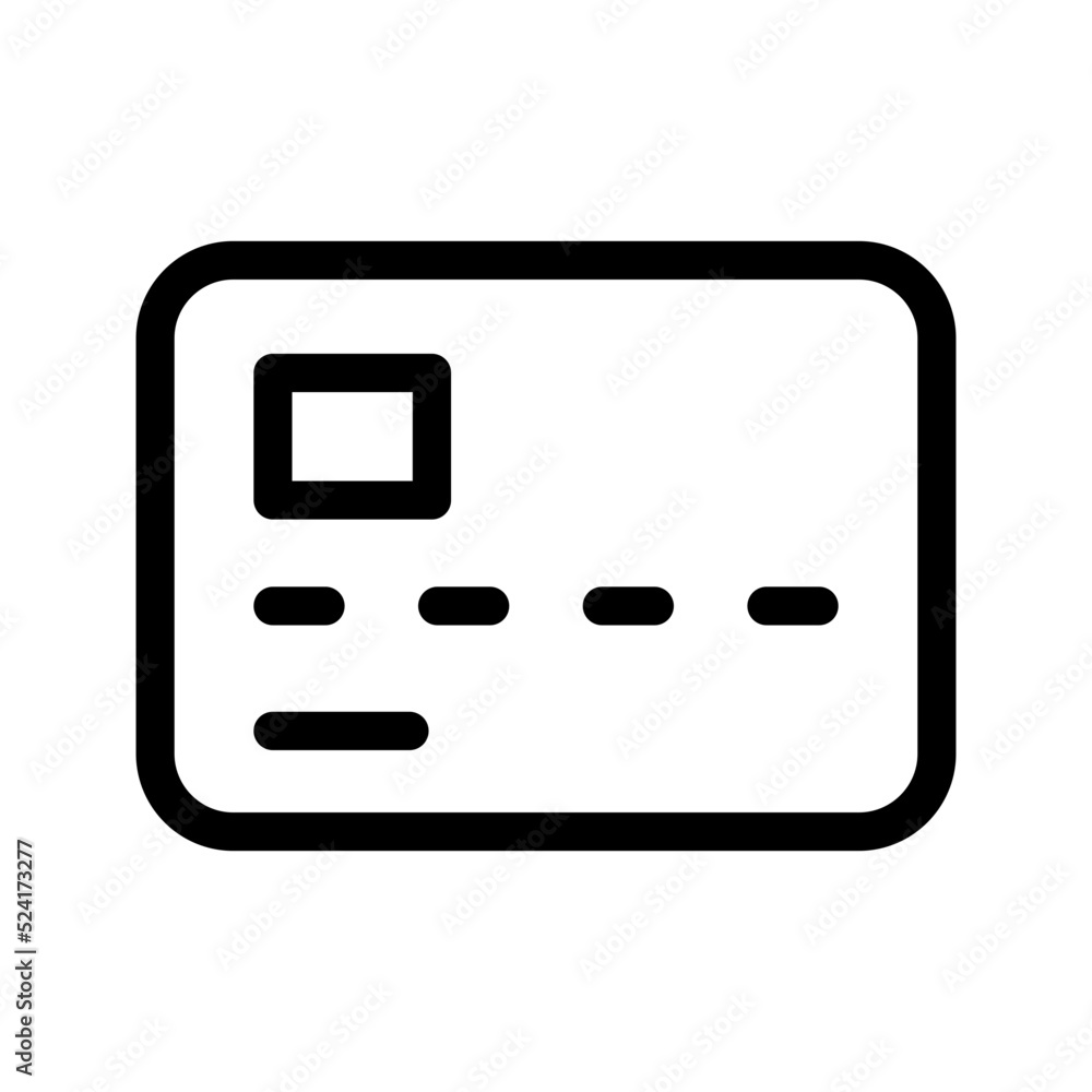 Credit Card Icon Vector Symbol Design Illustration Credit Card Icon Vector Symbol Design Illustration