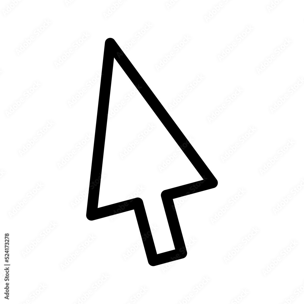 Cursor Icon Vector Symbol Design Illustration Cursor Icon Vector Symbol Design Illustration