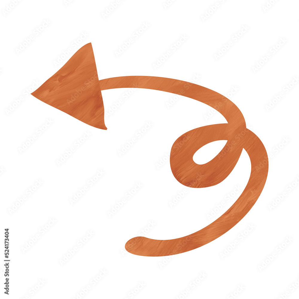 Watercolor arrow png Stock Illustration | Adobe Stock