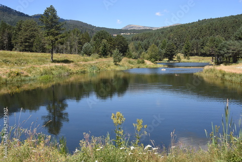 Etang de l'Olive, Formiguères.Pyrénées Orientales, France