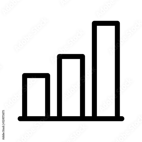 Diagram Chart Icon Vector Symbol Design Illustration
