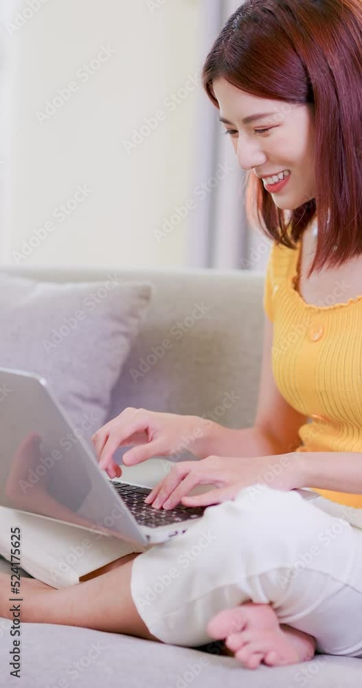 woman using laptop at home woman using laptop at home