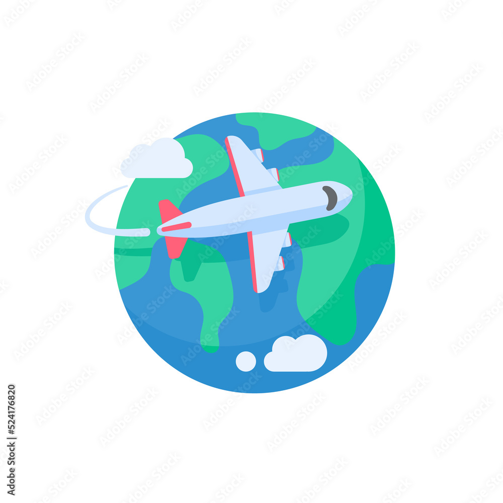 passenger plane flying on the world map vacation travel ideas passenger plane flying on the world map vacation travel ideas