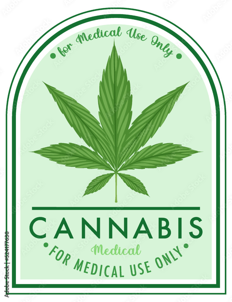 Medical cannabis logo banner Medical cannabis logo banner