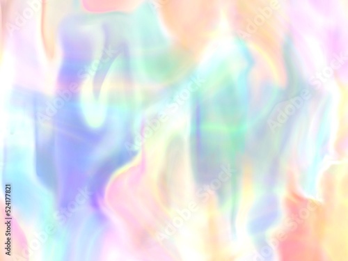 オーロラフィルム風背景　ラスター素材