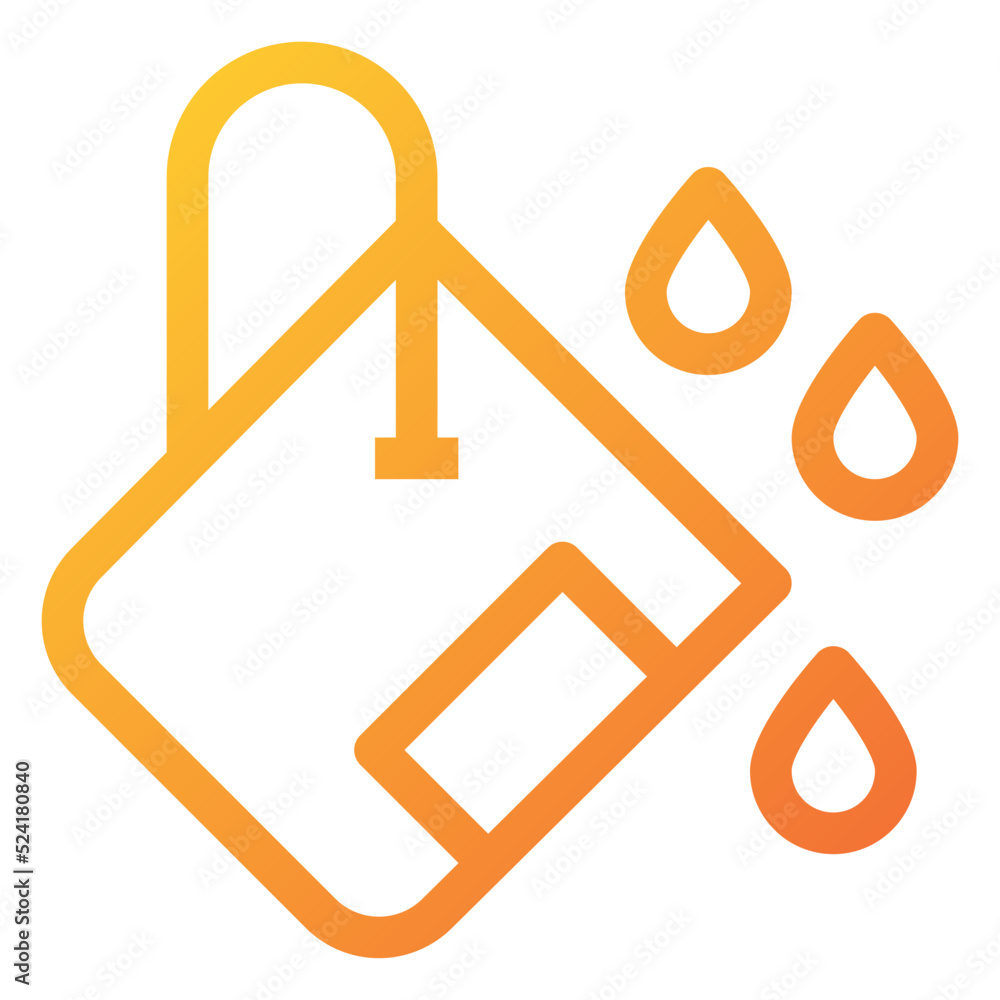 paint bucket Icon Illustration