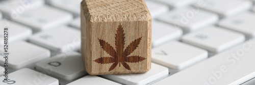 Fotografi Buying and delivering marijuana online
