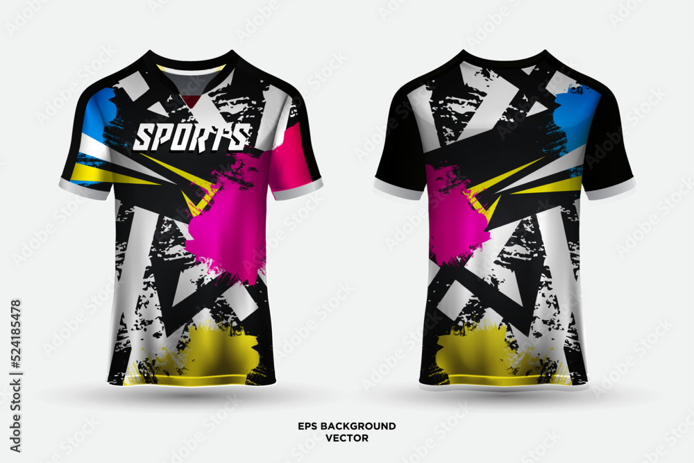 Modern Jersey Design sublimation e sports and gaming jersey or merchandise Stock Adobe Stock