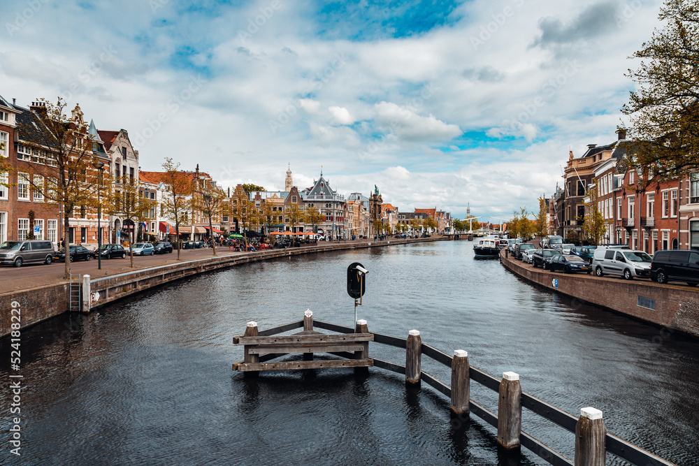 Fototapeta premium Stadt Haarlem in Holland 