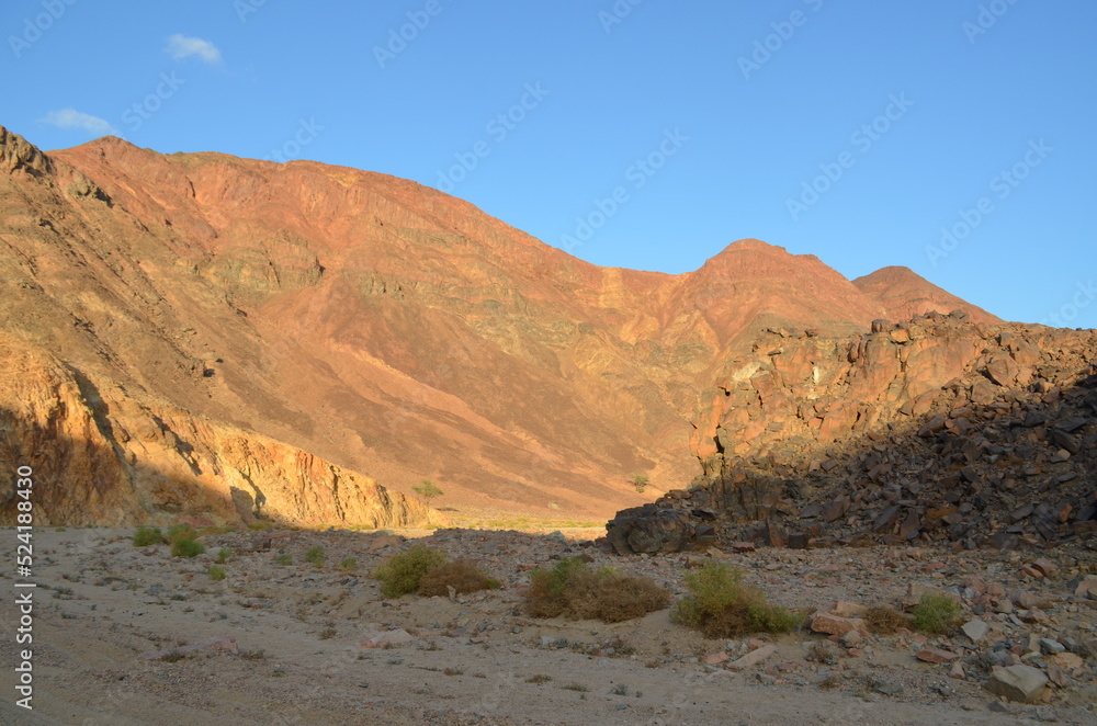 Mountainous hills of Eastern Desert, Egypt
