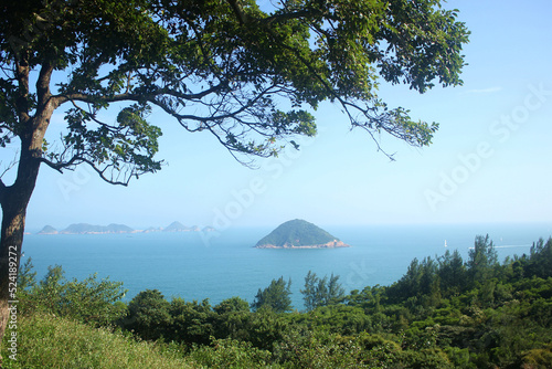 Beautiful landscape at Clear Water Bay  Hong Kong