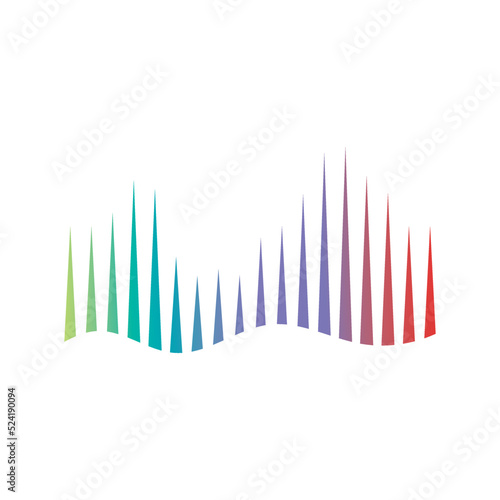 aurora logo design icon illustration vector template