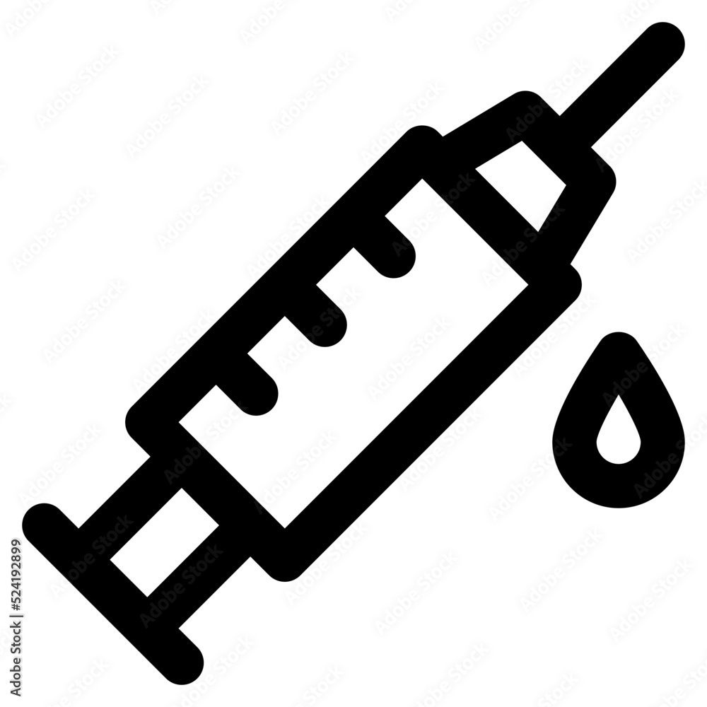 Inject Icon Illustration Inject Icon Illustration