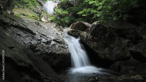 Beautiful valley scenery in Korea