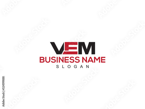 Monogram VEM Logo Letter Vector, Letter VE vem Logo Icon Design For Your All Business