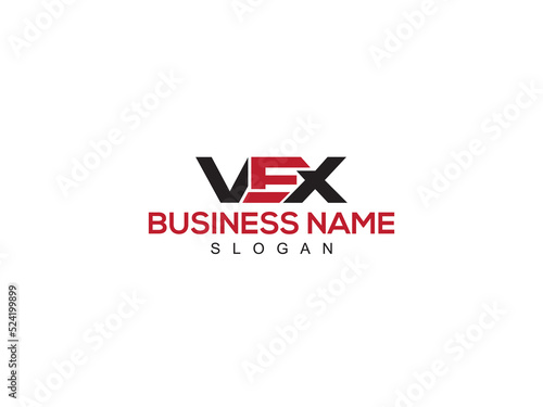 Monogram VEX Logo Letter Vector, Letter VE vex Logo Icon Design For Your All Business