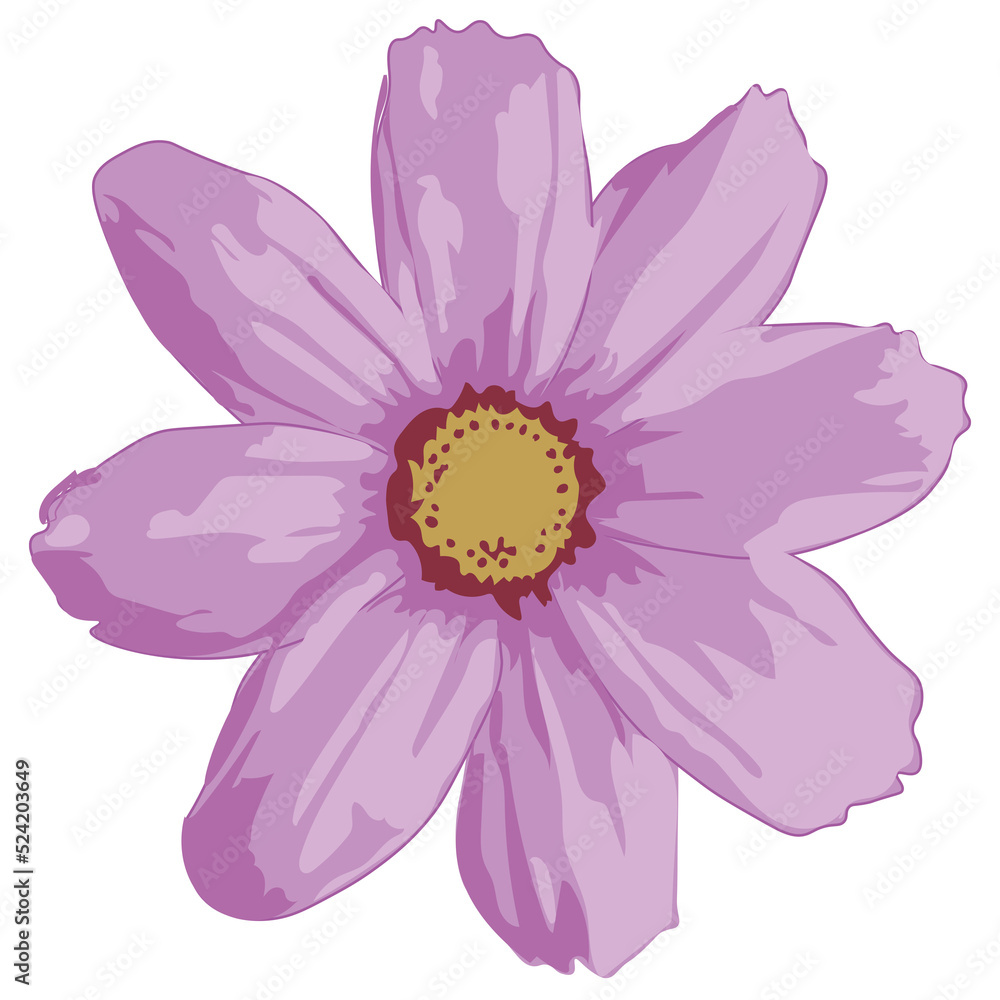 Fototapeta premium Watercolor Flower Painting