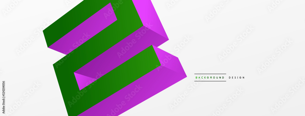 3d line geometric creative abstract background. Trendy techno business template for wallpaper, banner, background or landing 3d line geometric creative abstract background. Trendy techno business template for wallpaper, banner, background or landing