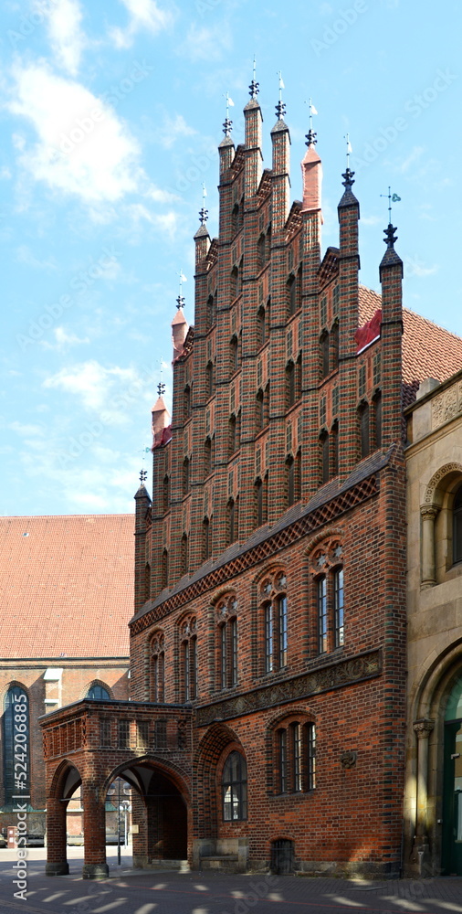 Historical Old Town Hall Hannover, the Capital City of Lower Saxony