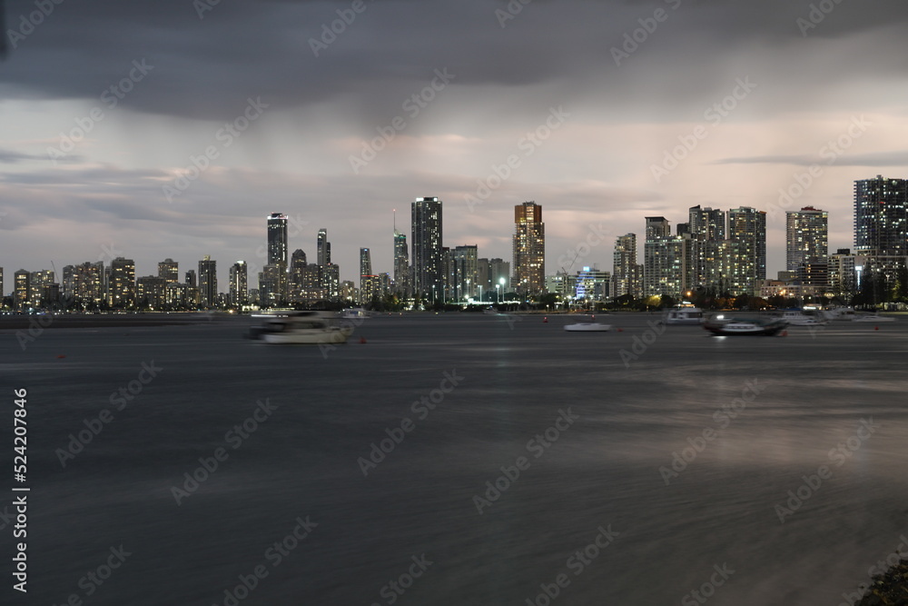 Obraz premium city skyline