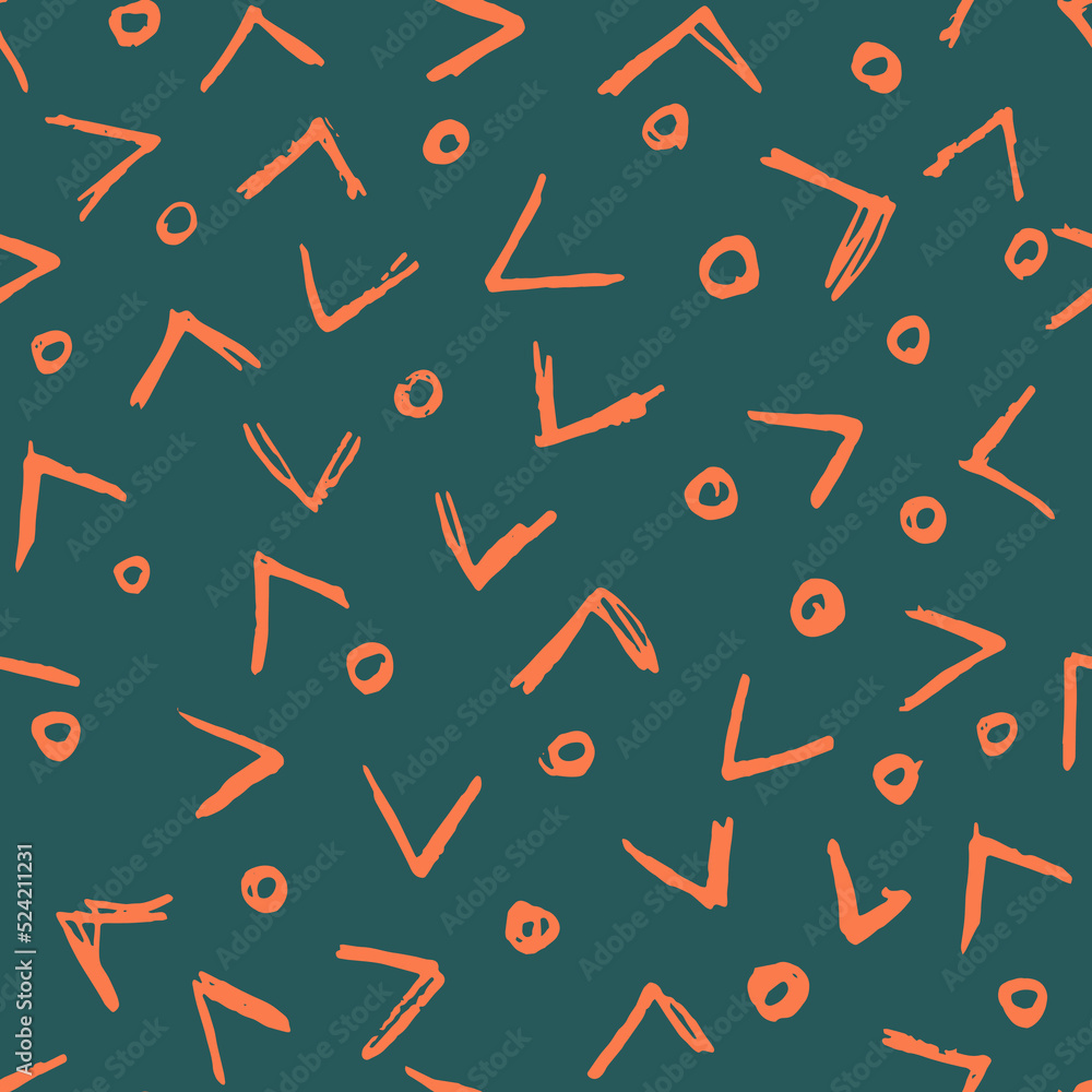 Vector Seamless Hand Drawn Scribble Pattern. Minimal Artistic Sketch Endless Print. Vector Seamless Hand Drawn Scribble Pattern. Minimal Artistic Sketch Endless Print.