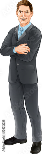 Businessman character