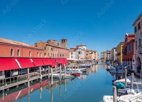 Blick auf die Stadt Chioggia in Italien © Animaflora PicsStock