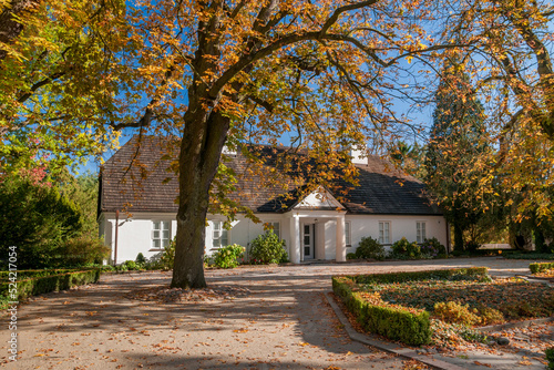 The Birthplace of Fryderyk Chopin and Park. Zelazowa Wola, Masovian Voivodeship, Poland.