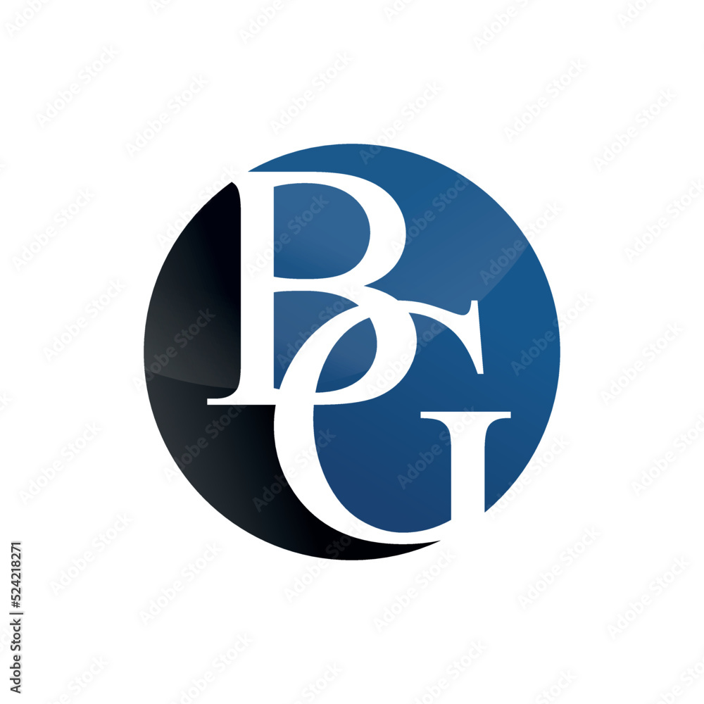 Corporate Logo Design Consisting of Letters B and G Corporate Logo Design Consisting of Letters B and G