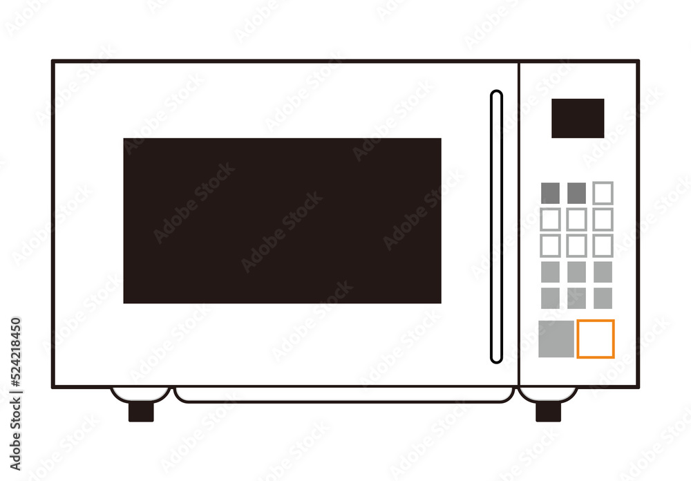 Obraz premium 電子レンジ