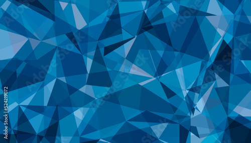 Abstract blue geometrical background. Design template for brochures, flyers, magazine