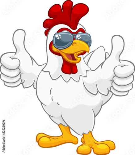 Chicken Rooster Cockerel Bi...