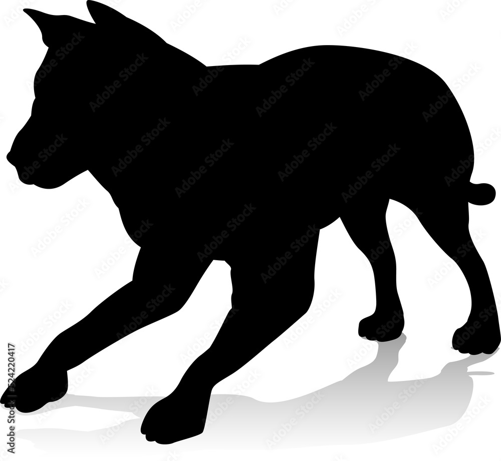 Dog Pet Animal Silhouette Dog Pet Animal Silhouette