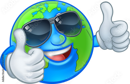 Earth Globe Shades Sunglass...