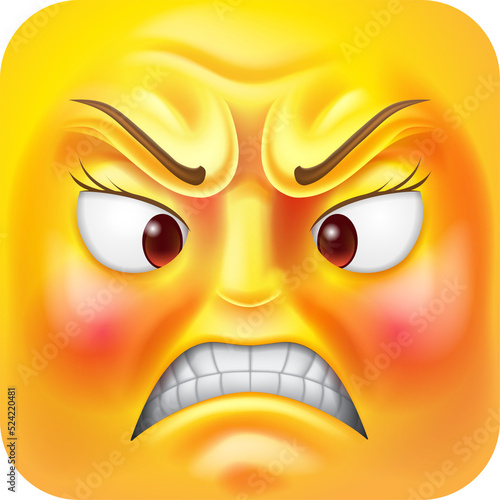 Angry Woman Emoji Emoticon ...