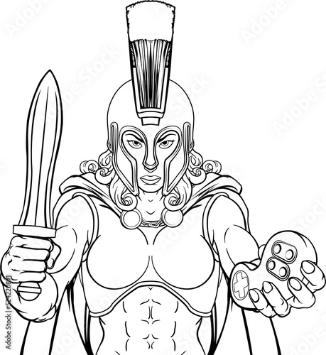 Spartan Trojan Gladiator Ga...