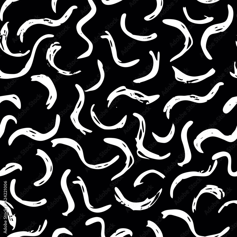 Vector Seamless Hand Drawn Scribble Pattern. Minimal Artistic Sketch Endless Print. Vector Seamless Hand Drawn Scribble Pattern. Minimal Artistic Sketch Endless Print.