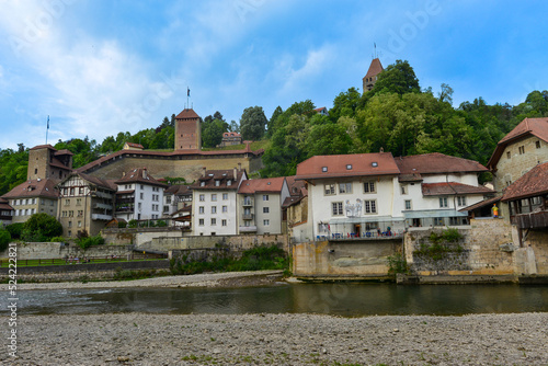 Saanetal bei Freiburg im Üechtland, Fribourg (Schweiz) © Ilhan Balta