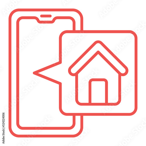 Home Multicolor Line Icon