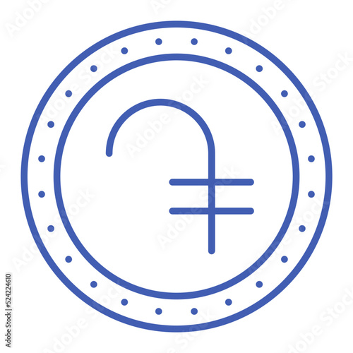 Dram Multicolor Line Icon