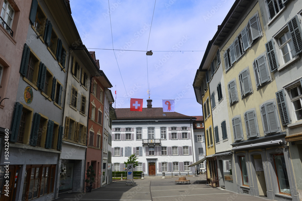 Altstadt Liestal, Kanton Basel-Landschaft (Schweiz)