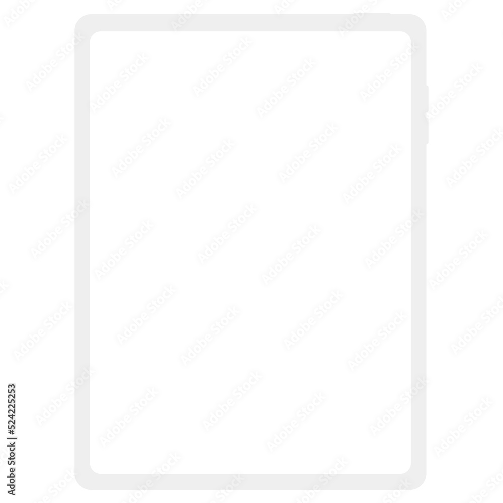 Tablet with free space. Tablet or laptop mockup. Tablet with free space. Tablet or laptop mockup.