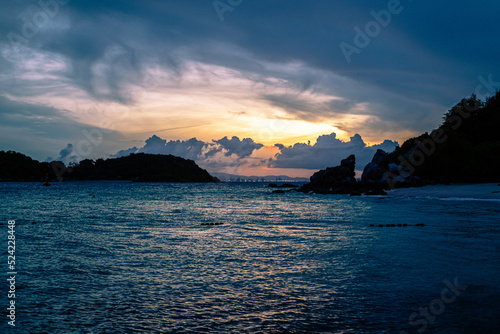 Ta Yai Beach at Larn island  Koh Larn . Beautiful of sea at Chonburi  Thailand.