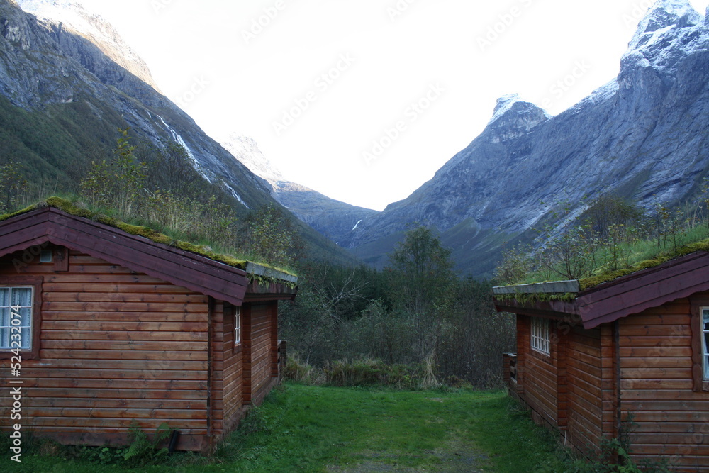 Parajes que podras ver en la zona de Trollstigen en plena Noruega.