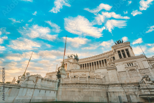 Piazza Venezia square Victor Emmanuel II monument