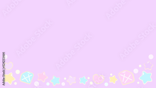 Wallpaper Mural ⭐︎Icing cookie frame⭐︎ Torontodigital.ca