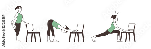 Office Yoga Poses
