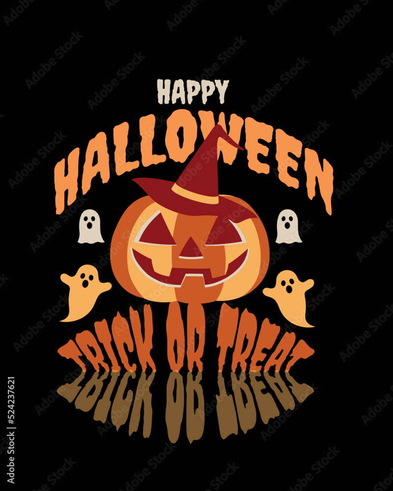 Happy Halloween t-shirt design Happy Halloween t-shirt design