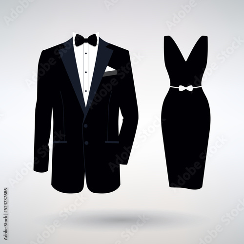 Photographie Icon Tuxedo and Dress for Celebration